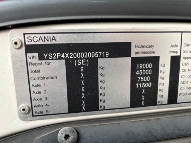 918925-22 Truck - Scania P320 4x2 9.3 Manual, 320hp, -2014