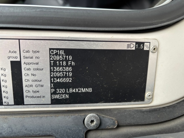 918925-23 Truck - Scania P320 4x2 9.3 Manual, 320hp, -2014