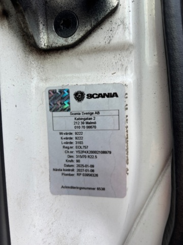 918926-13 Lastbil - Scania P320 4x2 9.3 Automatisk, 320hk, -2015