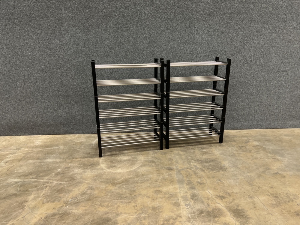 6 shoe shelves Ikea Tjusig 101.526.39