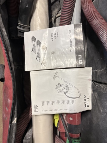 1372848-6 Väggslip med dammsugare - Flex GE 5R + TBL + SH