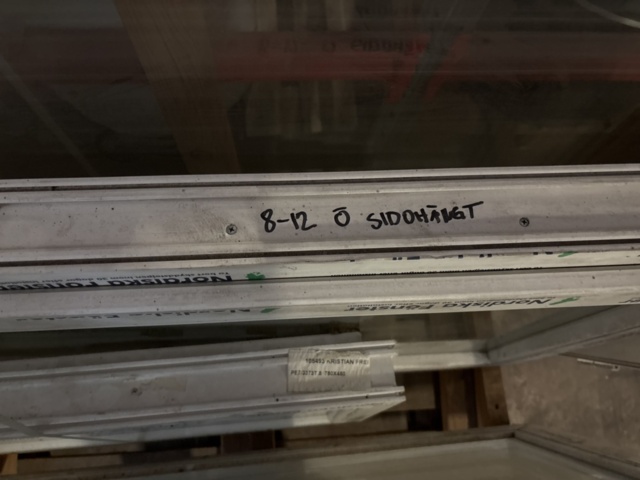 1372856-5 Plastfönster – Nordiska Fönster – blandade mått, 4 st