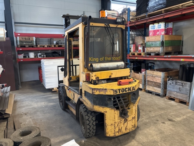 1372847-4 Dieseldriven motviktstruck - Stocka 3060 - 1992