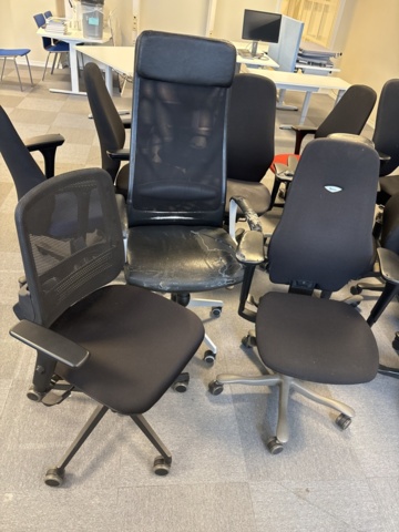 1409507-6 Kontorsstolar 18 st - Kinnarps m.fl.