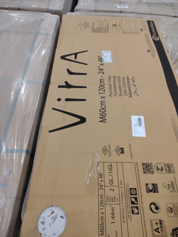 1468279-4 Tiles, 51.84 m² – Höganäs Kakel, Special Beige Mat Dec, 597x1197x9 (1873-0068)