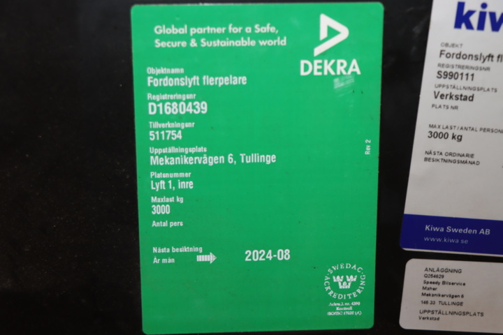 1295838-16 Saxlift Pela SF-F3000