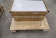 1466135 Tiles, 6.3 sq m – Höganäs Kakel, White R, White Mat, 297x597x7.5 (1140-0090)