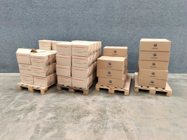 1467387-1 204 st Pumpar & 342 st Expansionskärl för bl.a. bevattningsystem Aquatec DDP5800 / Varem