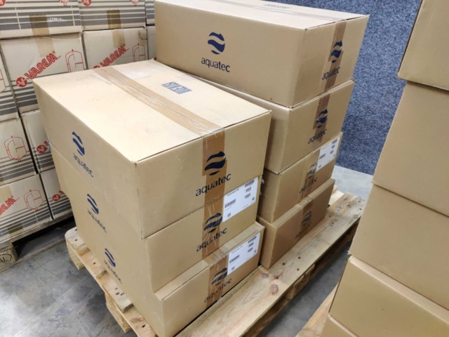 1467387-6 204 st Pumpar & 342 st Expansionskärl för bl.a. bevattningsystem Aquatec DDP5800 / Varem