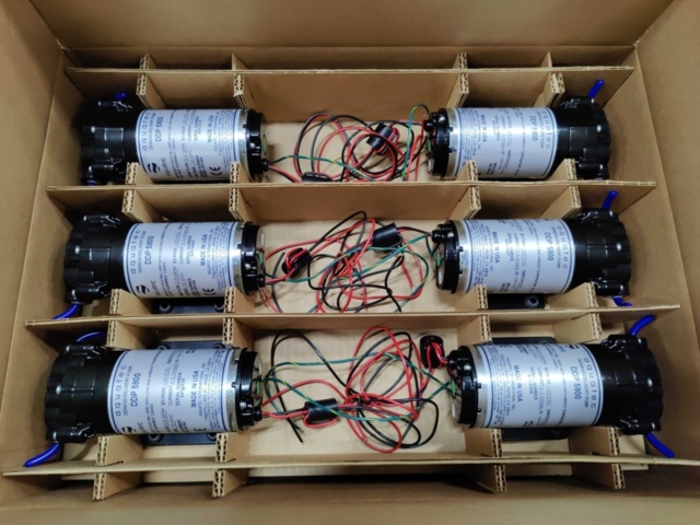 1467387-12 204 st Pumpar & 342 st Expansionskärl för bl.a. bevattningsystem Aquatec DDP5800 / Varem