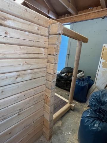 1468584-12 Svensk nytillverkad timmerstuga