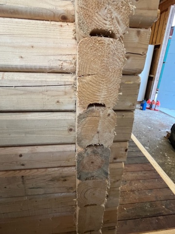 1468584-15 Svensk nytillverkad timmerstuga