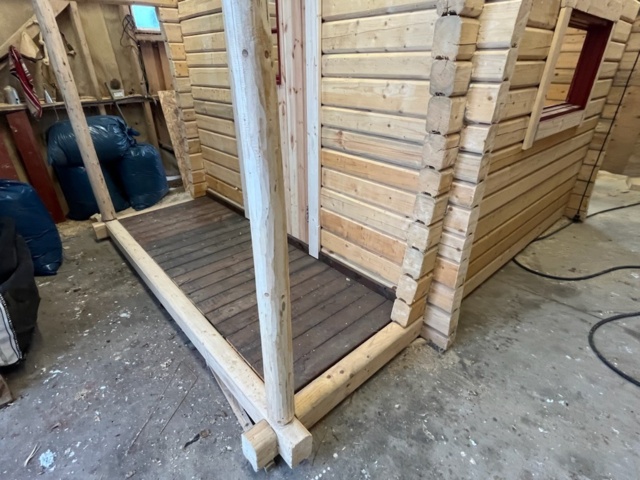 1468584-22 Svensk nytillverkad timmerstuga