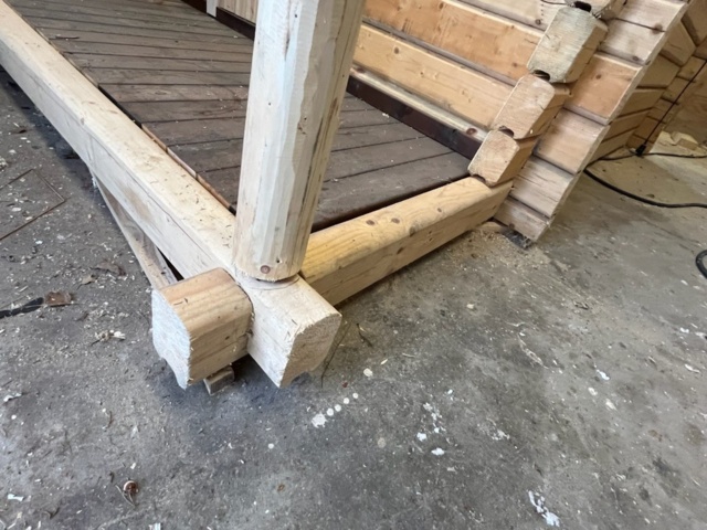 1468584-23 Svensk nytillverkad timmerstuga