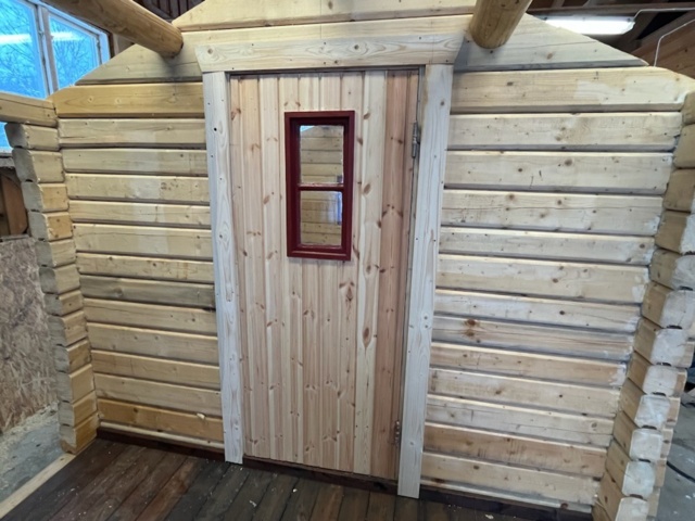 1468584-25 Svensk nytillverkad timmerstuga