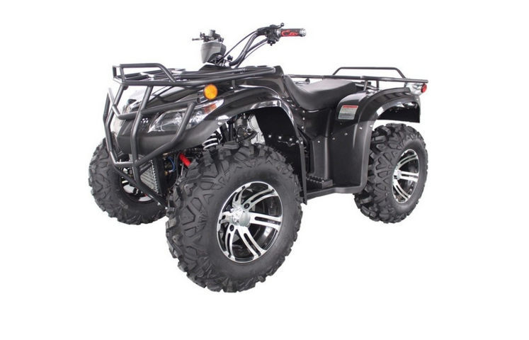 1466579-3 Quad Bike - Black 250cc