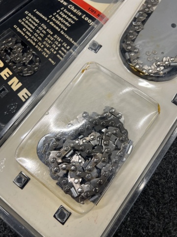 1448023-5 3 st motorsågssvärd och kedja Grene 15"