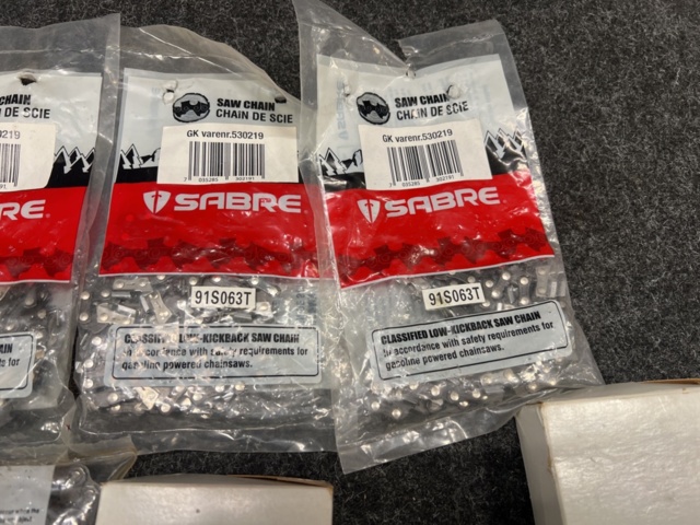 1448025-3 9 st motorsågskedjor