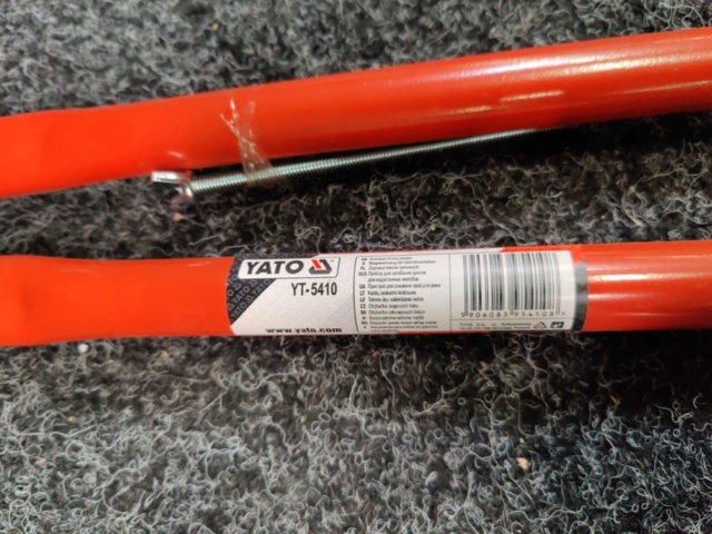 1468644-9 Rännkrokbockare, rörtång och plastkap