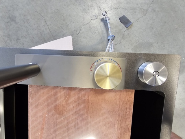 1468844-7 Sink in stainless black steel, new - shipping included