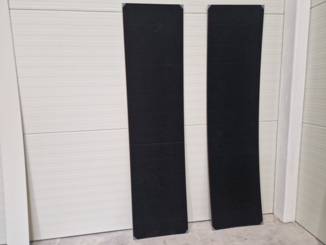 1468858-7 Akustikpaneler 20 paket svart ekfärg - ca 57.2 m2