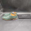 1462503-2 Shoes – Stig Percy, green leather, men's, size 45