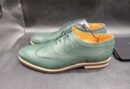 1462503 Shoes – Stig Percy, green leather, men's, size 45