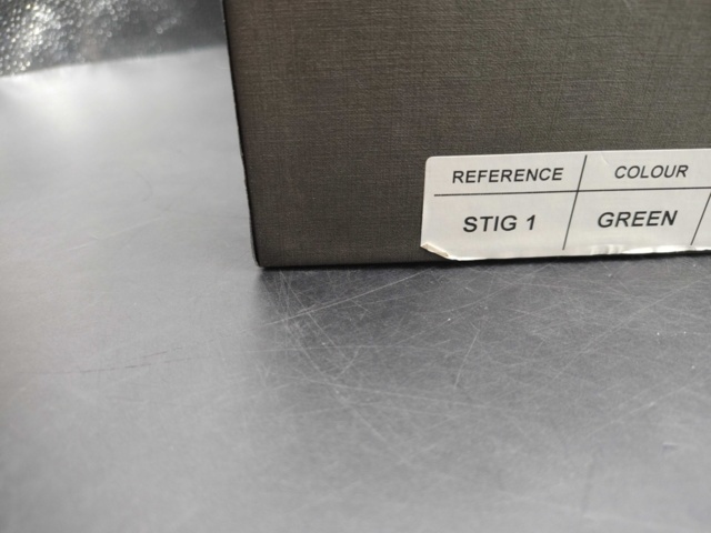 1462503-5 Shoes – Stig Percy, green leather, men's, size 45