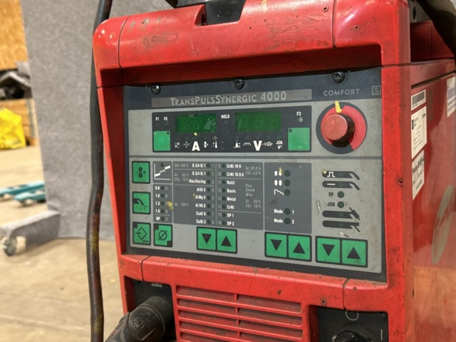 1457429-6 MIG/MAG welding with cooler - Fronius TransPuls Synergic 4000