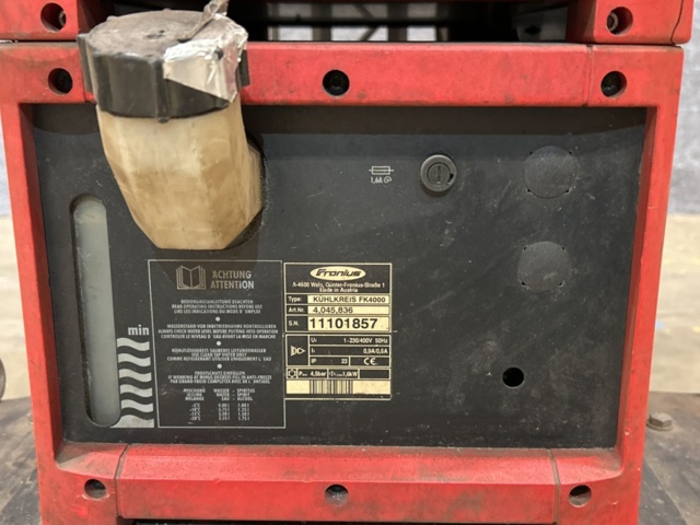 1457429-7 MIG/MAG welding with cooler - Fronius TransPuls Synergic 4000
