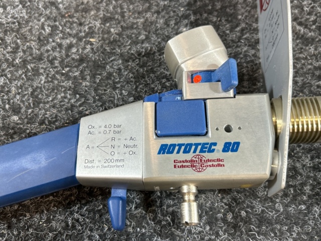 1457431-5 Flame gun with accessories - Castolin Eutectic ROTOTEC 80