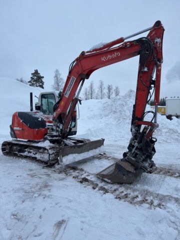 1321343-6 Grävmaskin Kubota KX080-3
