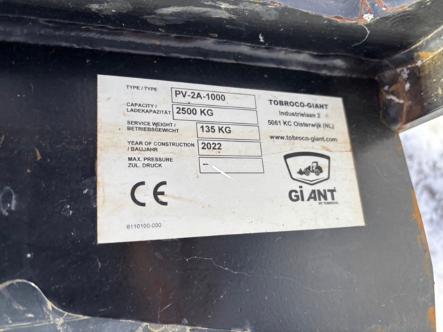 918937-8 Kompaktlastare - Giant G1500 (162h) 2022'