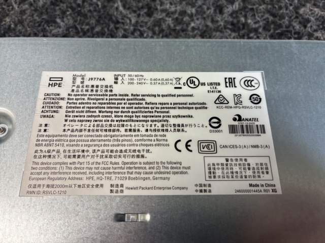 1470513-9 HP 2530-24G Switch