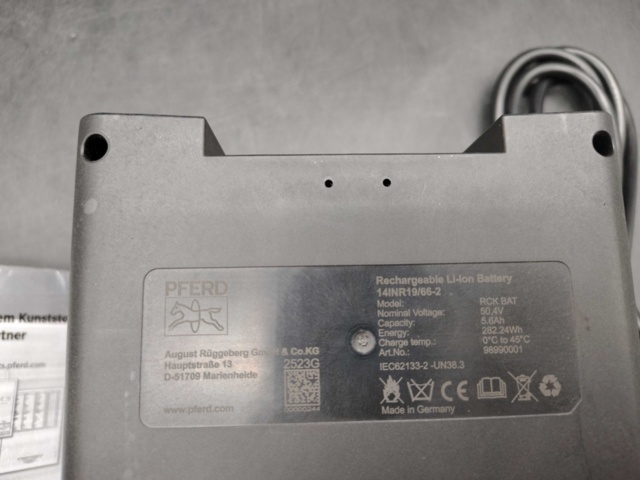 1460254-10 Snabbladdare – PFERD, VF-RCK SL