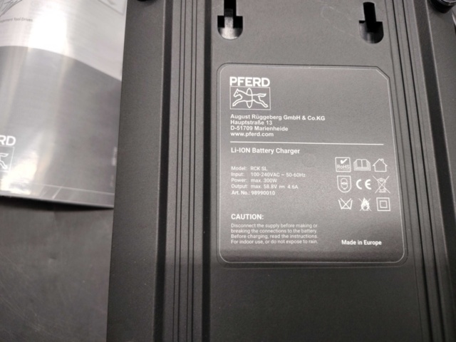 1460254-11 Snabbladdare – PFERD, VF-RCK SL