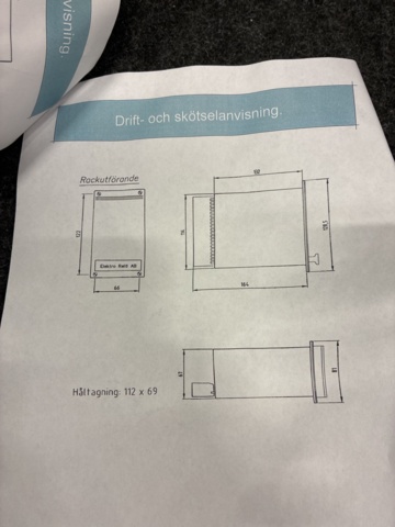 1470524-5 Disaster protection unit erk, Erab