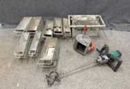 1410862 Bruksblandare och brukslådor - KGC, Weber m.fl.