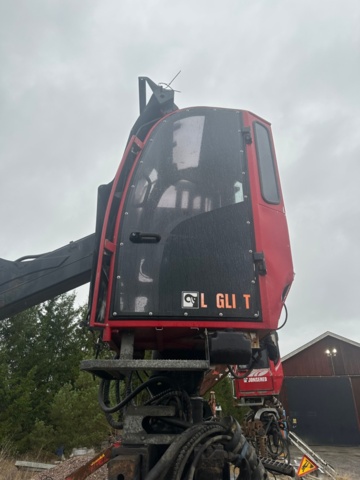 1447266-3 Timber crane with cabin Loglift F108S -2016