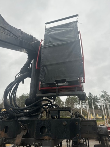 1447266-4 Timber crane with cabin Loglift F108S -2016