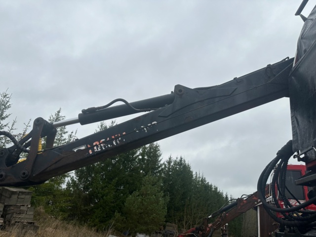 1447266-8 Timber crane with cabin Loglift F108S -2016