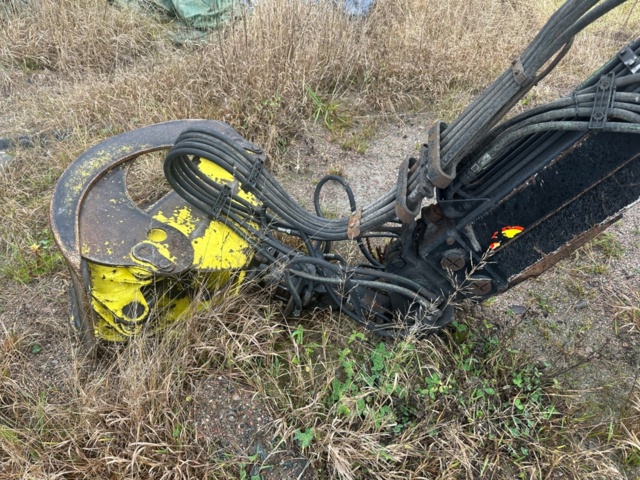 1447266-10 Timber crane with cabin Loglift F108S -2016