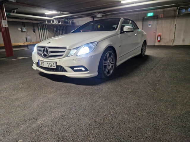 1468954-6 Mercedes-Benz E 200 Cabriolet BlueEFFICIENCY 7G-Tronic Plus, 184hk -2012