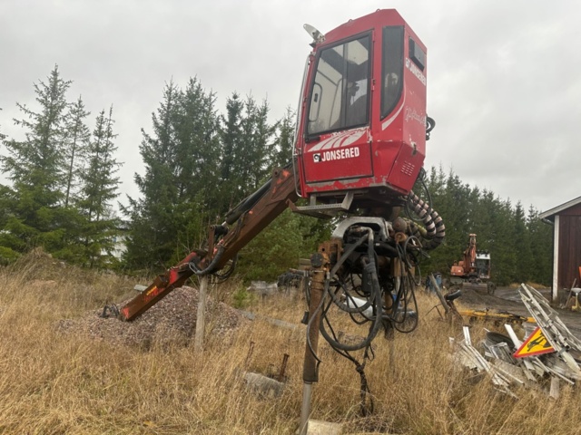 1447267-1 Timber crane with cabin Jonsered 1080 -2007 (Repair object)