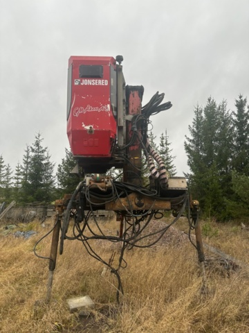 1447267-4 Timber crane with cabin Jonsered 1080 -2007 (Repair object)
