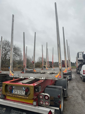 1447269-4 Timber trailer MJÖLBYSLÄPET MST -2011