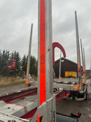 1447269-7 Timber trailer MJÖLBYSLÄPET MST -2011
