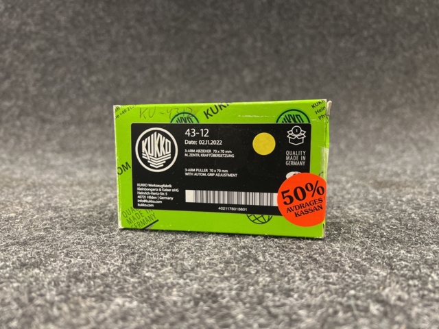 1468712-1 Avdragare 3-armad KUKKO 43-12