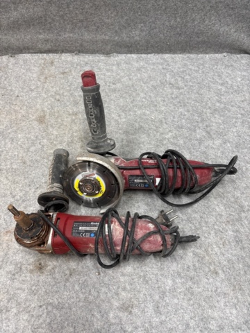 1410867-7 Samling med elmaskiner - Einhell, DeWalt m.fl.