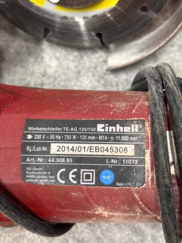 1410867-8 Samling med elmaskiner - Einhell, DeWalt m.fl.